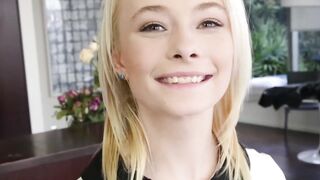 Petite and kinky teen Maddy Rose fucked hardcore missionary