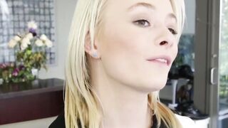 Petite and kinky teen Maddy Rose fucked hardcore missionary