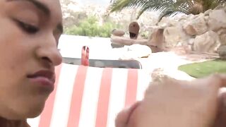 Nami Dahlia gets a big stiff cock stuffed deep in her wet cunt