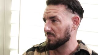 Tony Genius offers his ass to Derek Allen to help him release stress