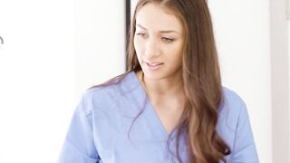 GIRLSWAY - Stacked Nurses Armani Ebony & Bella Rolland Rough Screwed Their Goddess Patient Jennifer White