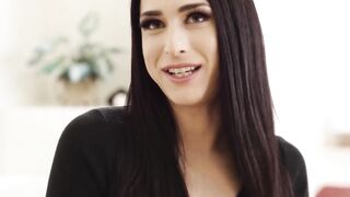 TSSexual.com - Small titted Khloe Kay's missionary position with a horny man's cock