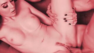 INNOCENT TABOO Stud Has Lustful Dream With Fiance's Stepsisters Alex Coal, Maya Woulfe, & Charlotte Sins