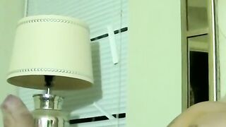 Inked stud feeds black gay with cum in a goodnight blowjob