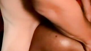Two interracial amateur dudes having the best bareback anal