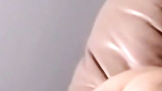 Young athletic amateur strokes his big dick and unloads jizz