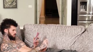 TRANSEROTICA Inked TS Ria Bentley Banged! After Rimjob