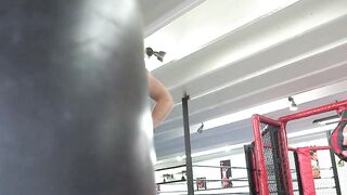 Sportsman hunk acquainted with the MMA of ass hammering