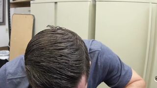 Handsome cracker sucks BBC before turning around for anal