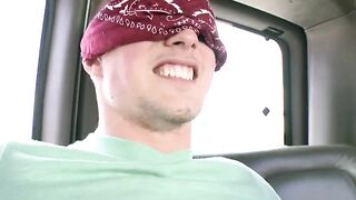 Straight man dicksucked by gay blondie before anal fun