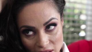 MILFs Crystal Rush and Kyla Keys seduce their stepsons after finding their sex toys