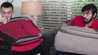 MILFs Crystal Rush and Kyla Keys seduce their stepsons after finding their sex toys