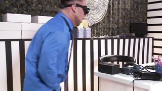 ADULT TIME - Phat Butt Hunnies Jewelz Blu & Connie Perignon Take Turns Getting Banged! FFM 3 WAY!