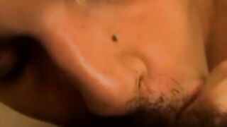 Bisexual cum loving skater Riley Wiggins enjoys playing with a hard big cock