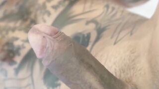 KawasakiYoshi.com - Tattooed Yoshi Kawasaki jerking off and playing with his hard nip