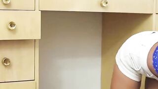 FamilyHandle.com - Adorable Latina Michelle Martinez gets the real cock experience