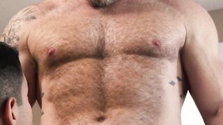 Cole Blue in double penetration passion with Adam and Eddie