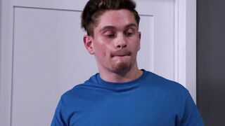 ADULT TIME - Jealous Stepbro Trevor Brooks Begs Julian Brady & His Jock bf Jay Tee For A THREE-WAY!
