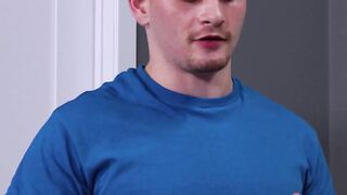 ADULT TIME - Jealous Stepbro Trevor Brooks Begs Julian Brady & His Jock bf Jay Tee For A THREE-WAY!