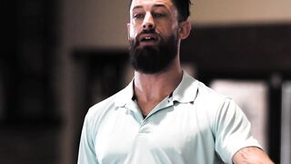 ADULT TIME - Sex Addict Des Irez is Caught by DILF Alpha Wolfe While Wanking! HIS BUTT GET WRECKED!