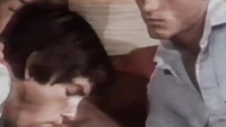 Megahung cutie Nick Jarett gets his dick sucked by two horny dudes