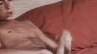 Megahung cutie Nick Jarett gets his dick sucked by two horny dudes