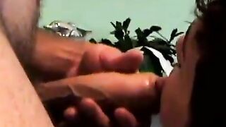 Black twink and his buddy team up to dominate and fuck a short haired girl