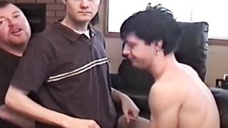 BobAuntie.com - Old guys and amateur youngsters enjoy a dick sucking orgy