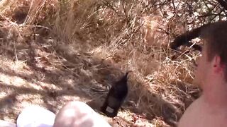 Young stud Oliver Dean shows us that outdoor cock stroking is fun too