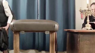 DaddyBreeding.com - Father Victor decides to punish Oscar Hart for being naughty unti