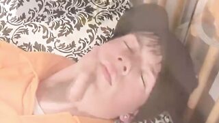 BoyDesire.com - Solo twink Leon Huston's deep dildo fucking and creamy finale