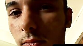 ToesXXX.com - Wiley works his big meat and slides it between his soles in foot play