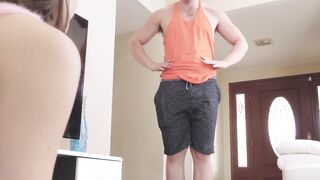 Kinky teen Liz Jordan fucked hard missionary after blowjob