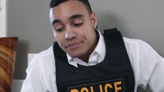 Buff white perp rides Hunk cops dick to come clean Hoe 3