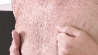 FamilyPornSite.com - Older daddy's deep throat fucking lesson with stepson
