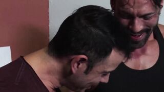 Sexy Alexander Garrett and Rego Bello fulfills their fantasies in a glory hole