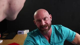 Handsome Archie Paige takes a steamy hot barebacking session with naughty stepdad