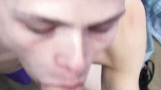 GayStepBros.com - Young gay erupts with cum after an exhilarating raw stepfamily fuck