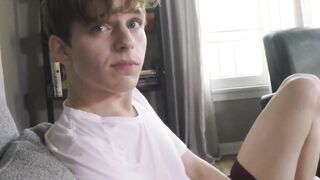 GayStepBros.com - Smooth youngster experiences the thrill of stepbro's raw cock penet