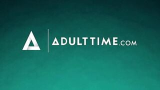 ADULT TIME - goddess Stepsis Gina Valentina's DEEPLY BLOWBANG With Stepbro's Entire Friend Group!