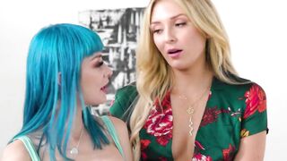 ALL CUNT WITH MOUTH STROKES - Naughty 3 Way After Rubs With Bae cougar Masseuse Aaliyah Love