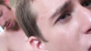 Young twinks featuring sloppy blowjobs and anal action