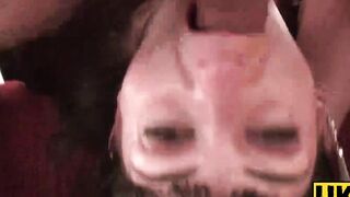 UKSubSluts.com - Tattoed Adreena Winters' hard ride on a big dick and fucking