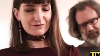 UKSubSluts.com - Tattoed Adreena Winters' hard ride on a big dick and fucking