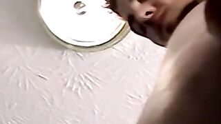Gay threesome bareback fucking with amateur guys