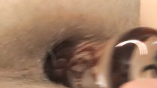 Skinny twink Tommie Reed anal dildo play and solo wanking