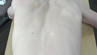 Cute cracker gets his pink ass dicked by fat black cock