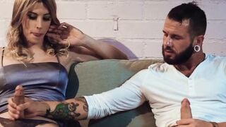 TRANSFIXED - Johnny Hill Has Strong Desire For His Great Mature Roommate & Bestie Casey Kisses