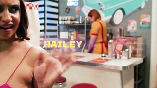 ADULT TIME - babe Outside FUTANARI Banged! And Suck! Lauren Phillips, Chloe Surreal, and Hailey Rose!