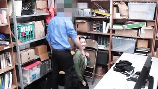 ShopliftersPunished.com - Hot asian Jade Noir soaked pussy pounded deep by hard cop d